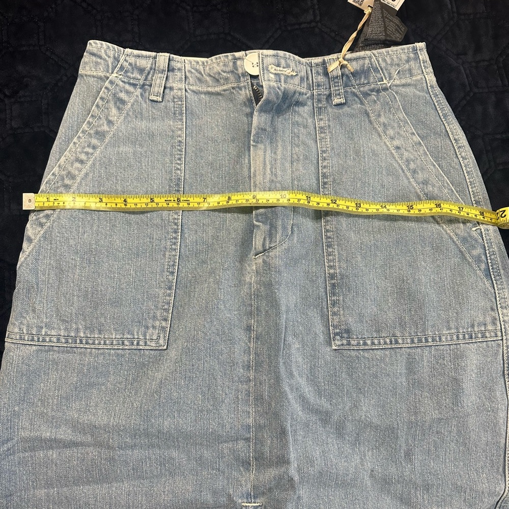 Venice blue denim skirt - Picture 6 of 7